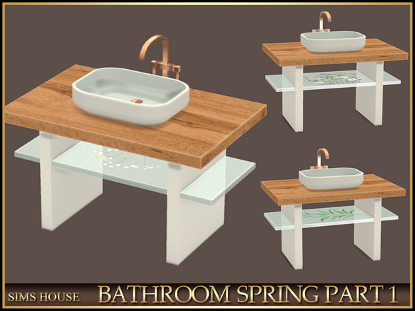 Sims 4 — Sims House SINK | BATHROOM SPRING PART 1 by Sims_House — BATHROOM SPRING PART 1