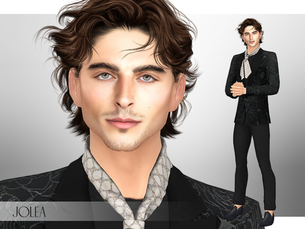 Sims 4 — SIM inspired by Timothee Chalamet by Jolea — This is my Celebrity inspired Timothee Chalamet, hope you'll like