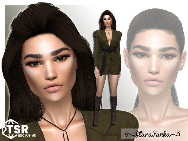 Sims 4 — Erika Karman by starafanka — Female