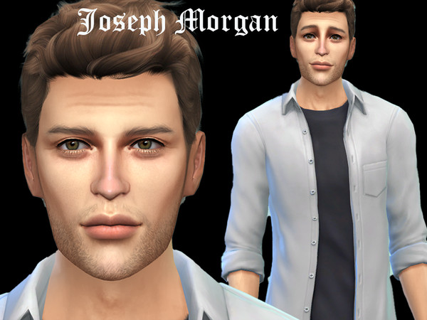 Sims 4 — Joseph Morgan by HeavenDaniels77 — My sim version of the handsome actor Joseph Morgan