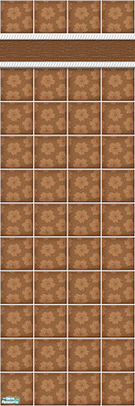 Sims 2 — Studio K Wallflower - Copper by StudioKhagerks — 