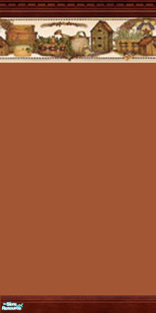 Sims 2 — Garden and Herbs by darci321 — A nice kitchen or dining room border wallpaper.