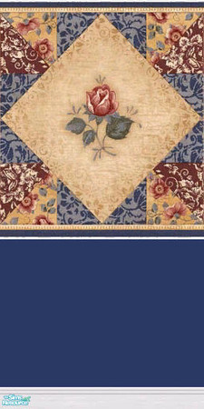 Sims 2 — Country Rose by darci321 — One of grannys special quilts. 