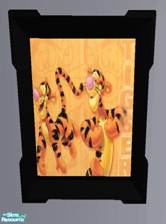 Sims 2 — It's Tigger! by mackey2269 — A delightful addition to your Sims child/baby's room! This pic can be found in