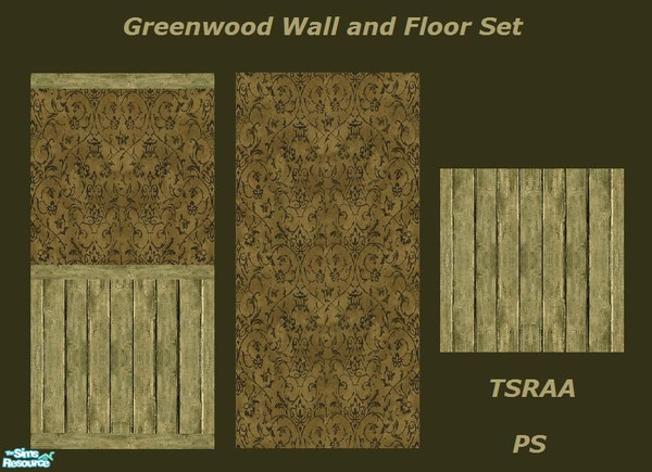 Sims 2 — Greenwood by wb_rumor — Two walls and one floor..... TSRAA--PS
