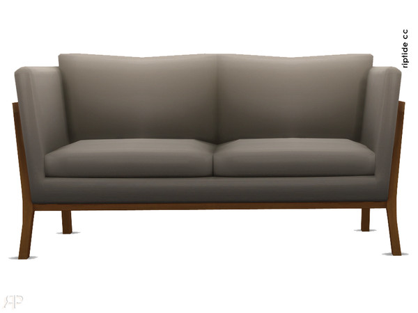 Sims 4 — Riptide CC Mid-Century Harmony Collection Two-Seater Sofa by Riptidecc — The Mid-Century Harmony Collection