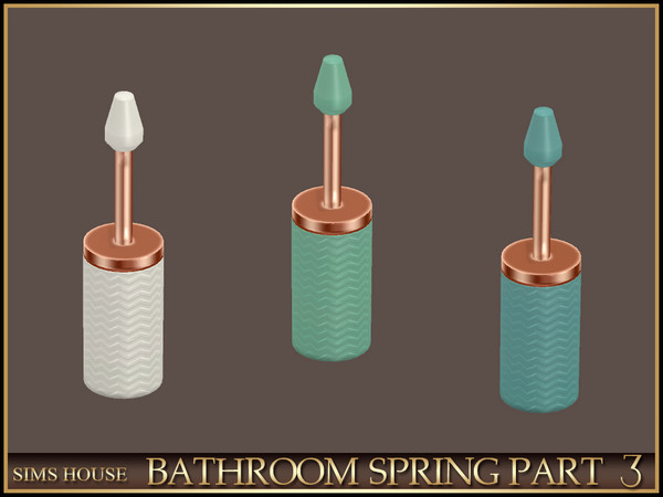 Sims 4 — Sims House TOILET BRUSH | BATHROOM SPRING PART 3 by Sims_House — BATHROOM SPRING PART 3