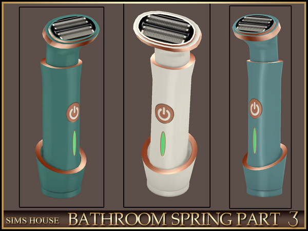 Sims 4 — Sims House ELECTRIC RAZOR | BATHROOM SPRING PART 3 by Sims_House — BATHROOM SPRING PART 3