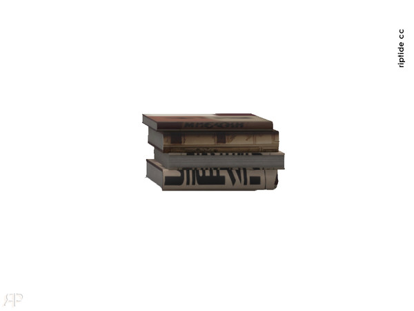 Sims 4 — Riptide-CC Serene Haven Collection Serene Stacked Wisdom Books by Riptidecc — Transform your bedroom into a