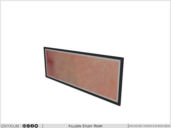 Sims 4 — Killeen Painting by Onyxium — Onyxium@TSR Design Workshop Study Room Collection - Belong To The 2025 Year