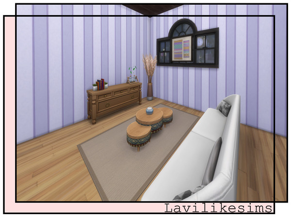 Sims 4 — Stripe Twin Pk by lavilikesims — 2 sets of stripes in 5 colours each