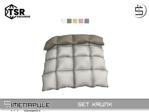 Sims 4 — Set Kronk - Blanket by Simenapule — Set KrunkSet KrunkSet KrunkSet Krunk