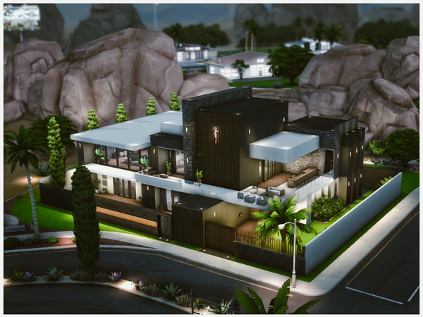 Sims 4 — MM. Modern House 67 by Merin_Martini — My Sims 4 lots some are inspired random pictures that I found on the