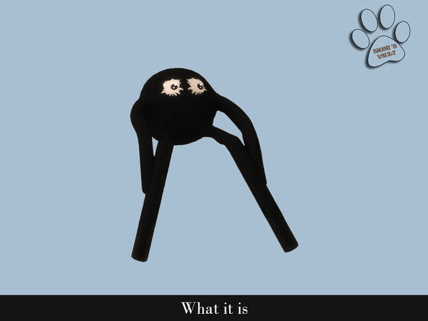 Sims 4 — What it is - Monster Cushion by siomisvault — This is the final part to get that eclectic hypebeast room! I hope