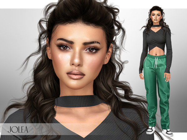 Sims 4 — Jena Dietrich by Jolea — If you want the Sim to look the same as in the pictures you need to download all the CC