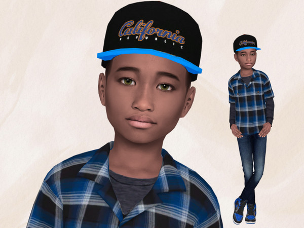 Sims 4 — Deandre Lester by grinchk7 — If you want the Sim to look the same as in the pictures you need to download all