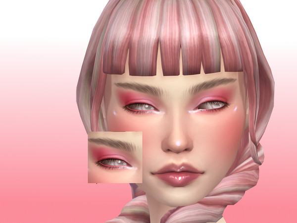 Sims 4 — Baby Linda Eyeshadow by Sagittariah — base game compatible, 10 swatches, properly tagged, enabled for all