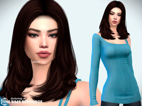 Sims 4 — Elvira Moro by DarkWave14 — Download all CC's listed in the Required Tab to have the sim like in the pictures.