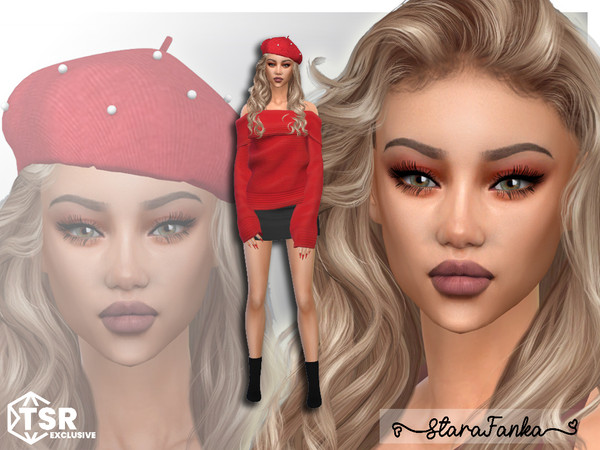 Sims 4 — Lizzie Compton by starafanka — Female