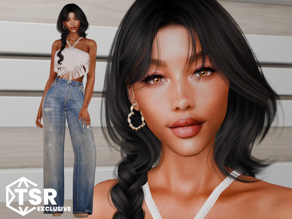 Sims 4 — Noemi Barbosa by SimnessZ1 — If you want to have the sim exactly the same as the pictures, please, download the