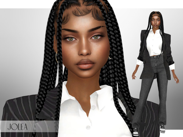 Sims 4 — Jayleen James by Jolea — If you want the Sim to look the same as in the pictures you need to download all the CC
