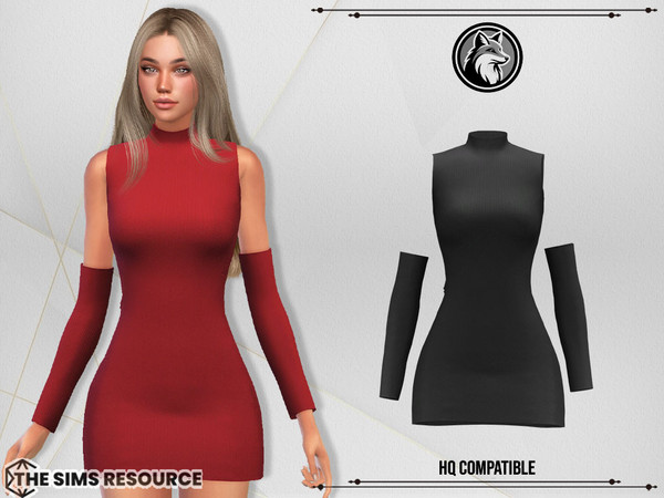 Sims 4 — Veronica Dress by ForLima — 8 Colors