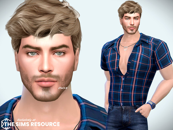 Sims 4 — Ruggero Murgia by DarkWave14 — Download all CC's listed in the Required Tab to have the sim like in the