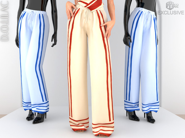 Sims 4 — Silk Pants DO0795 by DOLilac — Custom thumbnail