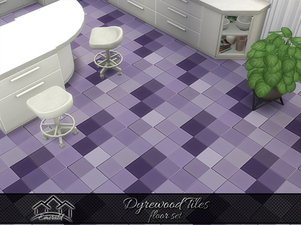 Sims 4 — Dyrewood Tiles floor 1 by Emerald — Dyrewood porcelain tiles that can match your style and has easy maintenance