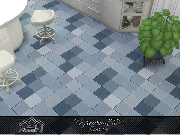 Sims 4 — Dyrewood Tiles floor 3 by Emerald — Dyrewood porcelain tiles that can match your style and has easy maintenance