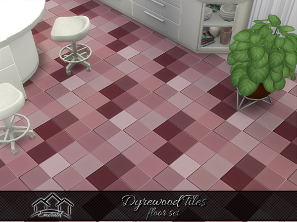 Sims 4 — Dyrewood Tiles floor 5 by Emerald — Dyrewood porcelain tiles that can match your style and has easy maintenance