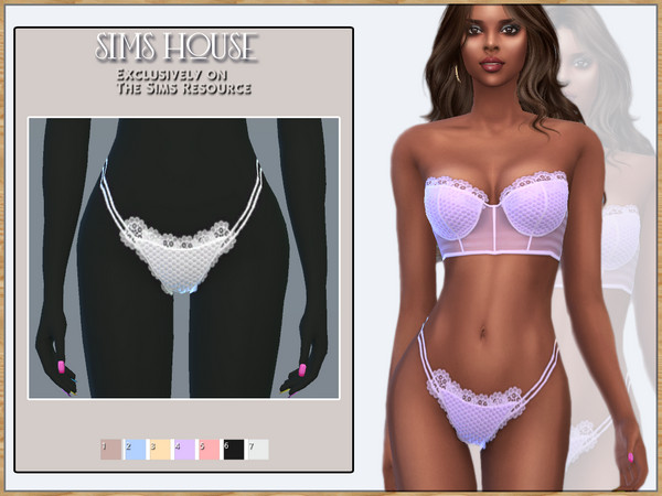 Sims 4 — WOMEN'S UNDERWEAR by Sims_House — WOMEN'S UNDERWEAR