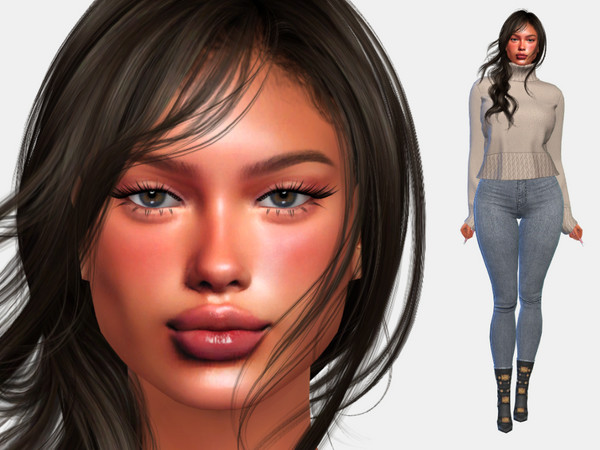Sims 4 — Lorena Muller by Danielavlp — Download all CC's listed in the Required Tab to have the sim like in the pictures.