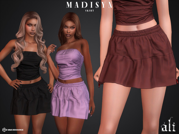 Sims 4 — MADISYN skirt by ali1 — Skirt