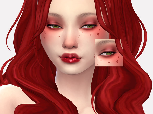 Sims 4 — Wild Cherry Eyeshadow by Sagittariah — base game compatible, 10 swatches, properly tagged, enabled for all