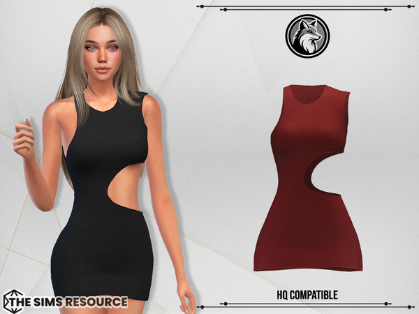 Sims 4 — Debbie Dress by ForLima — 6 Colors