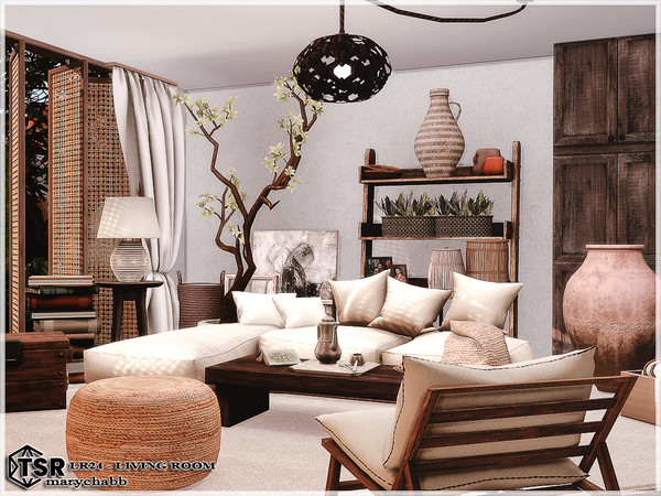 Sims 4 — LR24 - Living Room by marychabb — I present a room - Living Room. Room is fully equipped.