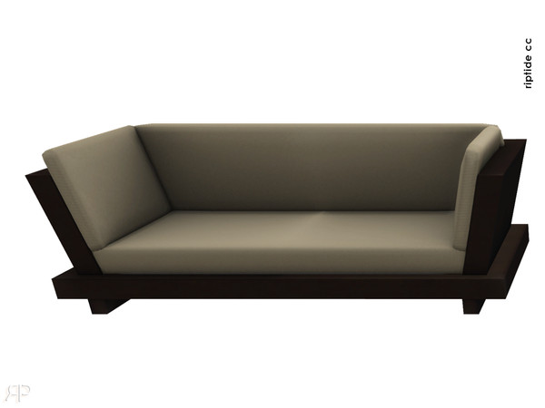 Sims 4 — Riptide-CC Coastal Retreat Collection Three Seater Sofa by Riptidecc — Breathe in the relaxed spirit of a modern