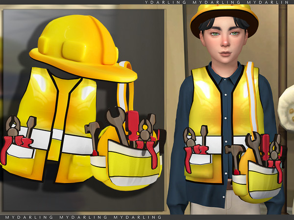 Sims 4 — engineer accessory set for childers by Mydarling20 — new mesh