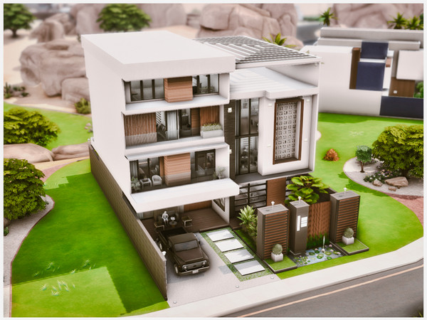 Sims 4 — MM. Modern House 80 by Merin_Martini — My Sims 4 lots some are inspired random pictures that I found on the
