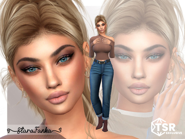 Sims 4 — Mallory Chambers by starafanka — Female