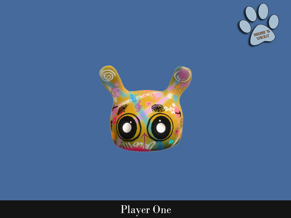 Sims 4 — Player One - Bunny 78 by siomisvault — A gamer room but also can be whatever you want and put the object