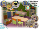 Sims 2 — Little Thinker Items for Kids by NoFrills — This is the whole collection of Little Thinker. Three sets are