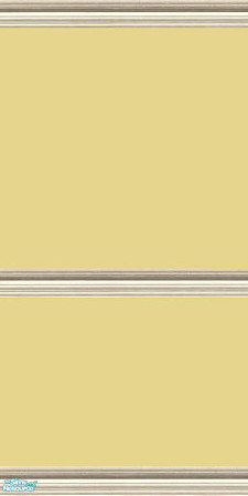 Sims 2 — nook set - Individual Item by skinflin — cream wall grey mouldings