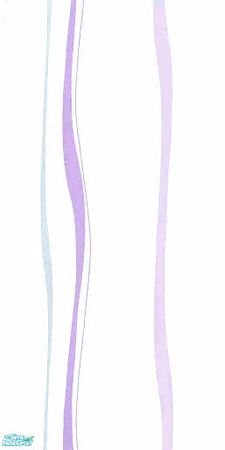 Sims 2 — Waves in Purple & Blue by risikat — Abstract wave wallpaper in purple & blue