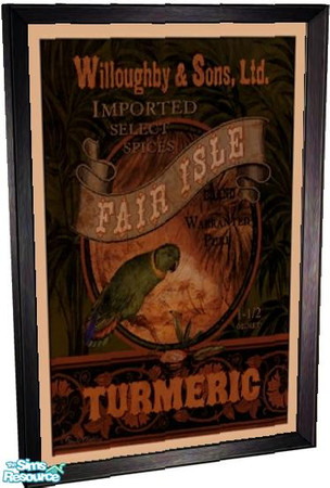 Sims 2 — Tumeric by madmadge — Deep rich colors add a little spice to your Sims life!