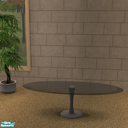 Sims 2 — Long Glass Coffee Table Steel - #339563 by DOT — Long Glass Coffee Table Steel Living Glass Part 3 Long Coffee