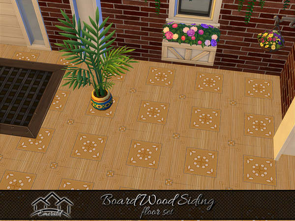 Sims 4 — Board Wood Siding floor1 by Emerald — Authenticity of natural wood whether you are building your home .(floor