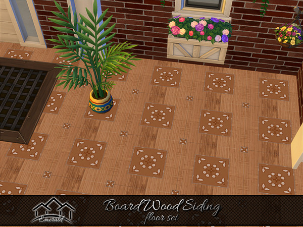 Sims 4 — Board Wood Siding floor4 by Emerald — Authenticity of natural wood whether you are building your home .(floor