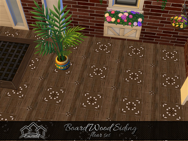 Sims 4 — Board Wood Siding floor5 by Emerald — Authenticity of natural wood whether you are building your home .(floor